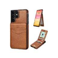 Back Flip Case Brown - Galaxy S26 Ultra