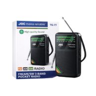 JOC AM/FM RADIO BLACK - (TG-77)
