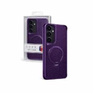Carbon Fiber Rotation Stand Purple - Galaxy S24/S25