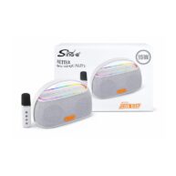 Sing-E 15W wireless Speaker With Microphone CQS-D22 - White