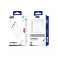 ZUZG Dual USB & Dual Type C 10,000 Mah Power Bank White – ZP-J49