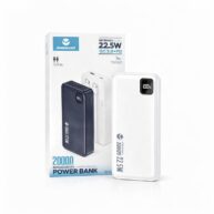 ONEMUST 2in1 Digital Display 20,000 Mah w/Type-C/Lighting White – OM-P04