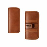 6.0 Inch Horizontal Flap Leather Belt Pouch