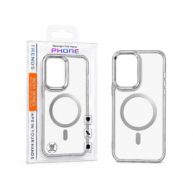 Clear Bumper Magsafe Case (Silver) - A17/A26