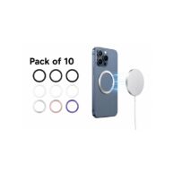 Magsafe Metal Plates Ring Set Of 10 - Mix Color